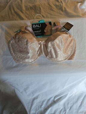Bali Beige Jacquard Underwire Bra